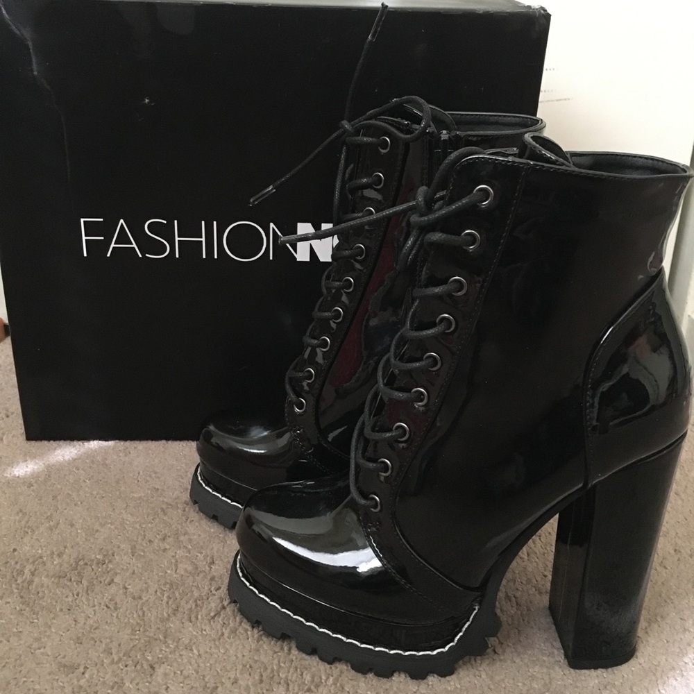 Black booties
